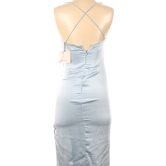 Superdown XS Light Blue Slip Dress - NWT - Picture 2 of 3